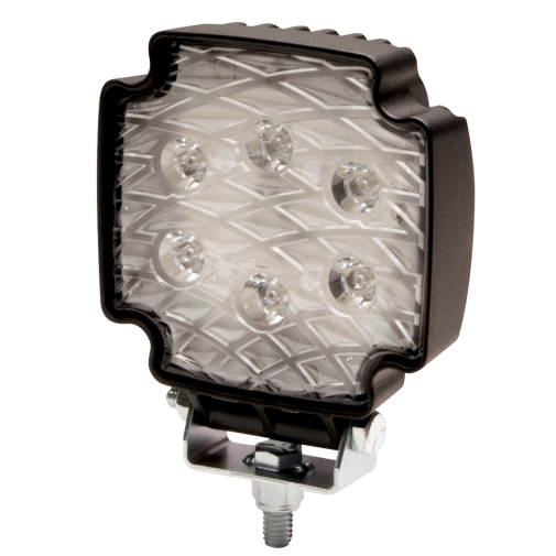 6-LED Square 3-Watt Flood Beam Light, Permanent Mount | ECCO EW2101