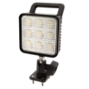 9-LED Square Flood Beam Work Light with 360Ãƒâ€šÃ‚Â° Rotation Axis, Pedestal Mount | ECCO EW2451