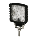 5 LED Compact Square Spot Work Light, 1 Bolt Mount | ECCO EW2470