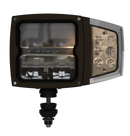 High/Low-Intensity Square Heated 4-LED Snowplow Worklight, 1,800 Raw Lumens | ECCO EW4010