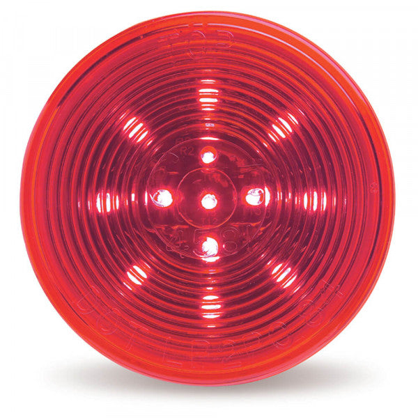 2 1/2" Red LED Clearance Marker Light, PL-10 Connection | Grote G1032