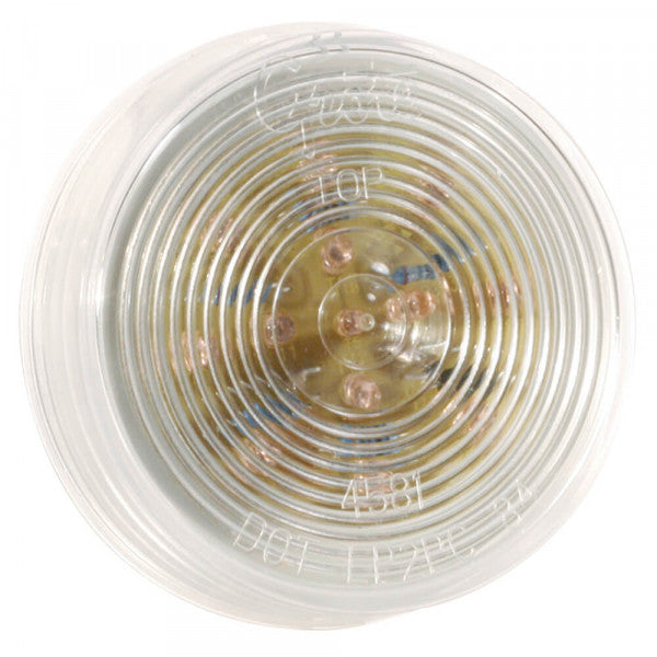 Hi Count® 2 1/2" Red LED Clearance Marker Light, w/ Optic Clear Lens | Grote G1042