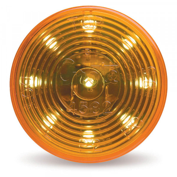 Hi Count 2" Round Amber Clearance Marker Light, PL-10 | Grote G3003