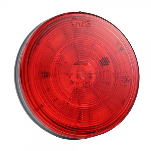 Hi Count® 4"Round Red LED Stop Tail Turn Light | Grote G4002