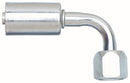 Female SAE 45 Flare Swivel - 90 Bent Tube - Aluminum (PolarSeal ACA) | G45205-0606 Gates