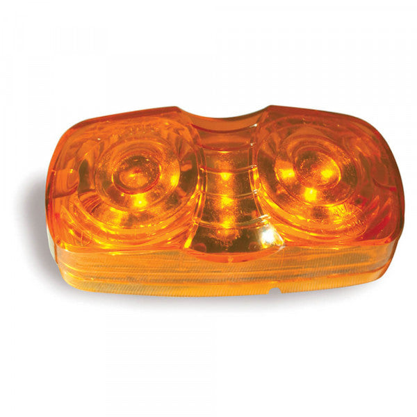 Amber LED Hi Count 4" Clearance Marker Lights, Blunt Cut | Grote G4603