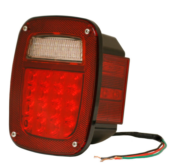 Right Hand Hi Count® LED Stop Tail Turn Lights w/ Side Marker | Grote G5202