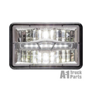 11 LED White Low Beam Headlight, 12/24V, 3-Blade H4 Connection | Optronics HLL78LB