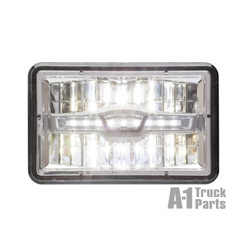 11 LED White Low Beam Headlight, 12/24V, 2-Blade H4 Connection | Optronics HLL79HB