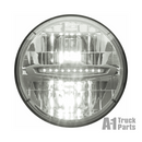 12 LED 7" Round High/Low Beam Headlight, 12/24V, 3-Blade H4 Connection | Optronics HLL93HLB