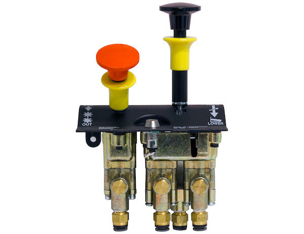 Dual Lever Feathering Non-Disengage Non-Return PTO/Pump Air Control Valve | K80F Buyers Products