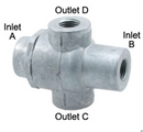 Shuttle Type Two-Way Check Valve | KN25120 Haldex