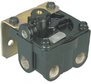 Air Brake Relay Valve - New, Single Control Line with Bracket | KN28131 Haldex