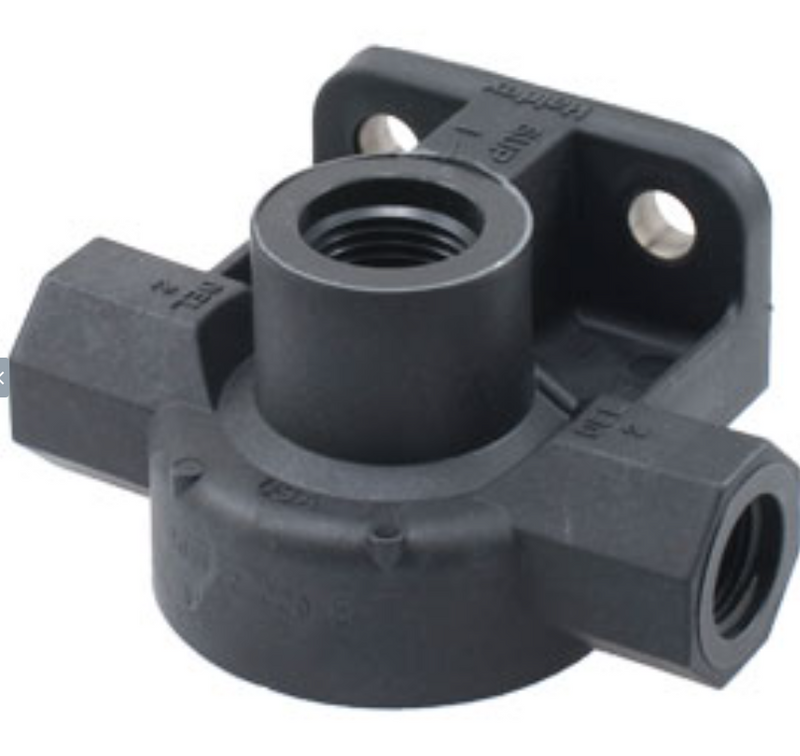 Quick Release Valve with Push-To-Connect Fittings | KN32014 Haldex