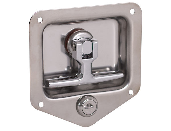 Standard Size 2 Point T-Handle Latch With Mounting Holes | Buyers Products L8825