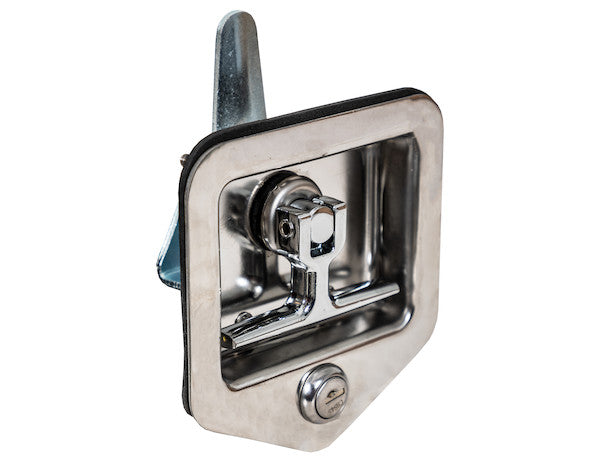 Standard Size Flush Mount T-Handle Latch With Blind Studs | Buyers Products L8855