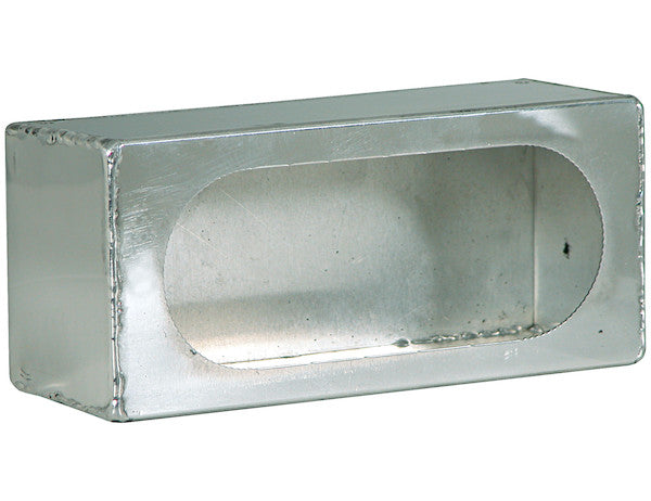 Single Oval Light Box Stainless Steel | Buyers Products LB383SST