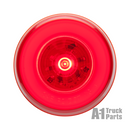 9 LED 2.5" Round Red Marker/Clearance Light for Grommet Mount, 12V | Optronics MCL157RBP