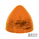 8 LED 2" Yellow Beehive Marker/Clearance Light, 12V | Optronics MCL21AB