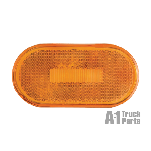 6 LED Oblong Yellow Marker/Clearance Light, 12V | Optronics MCL31AB