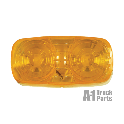 10 LED Oblong Yellow Marker/Clearance Light, 12V | Optronics MCL46AB