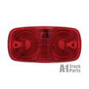10 LED Oblong Red Marker/Clearance Light, 12V | Optronics MCL46RB