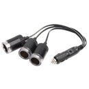 12V 3-Way Blue Glow Power Adapter | Mobile Spec MS211BL