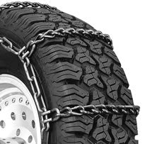 Wide Base STD Twist Tire Chain for Light Trucks, 76.50" Overall Chain Length | QG3210 Peerless - Security Chain