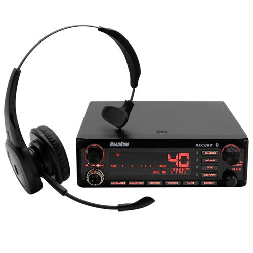 Voice-Activated Hands-free CB Radio with RK940 Headset | RKCBBT RoadKing(R)