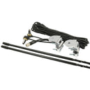 4' Platinum Series Dual Mirror Mount CB Antenna Kit, 1000W Black | RoadPro RPPS24KB