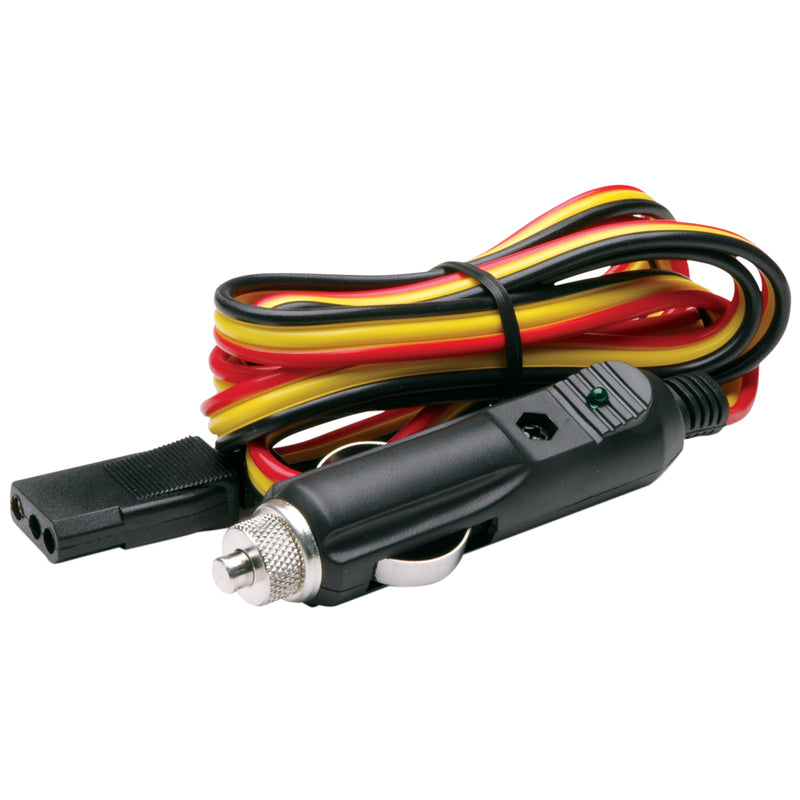 3Pin/ 12V Plug Fused Replacement 3 Wire CB Power Cord | RoadPro RPPSCBH3CP