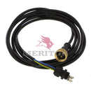 Straight 3 Pole Brass Nut M24 Connector Cable, 9.84 ft Long | WABCO S8946010102