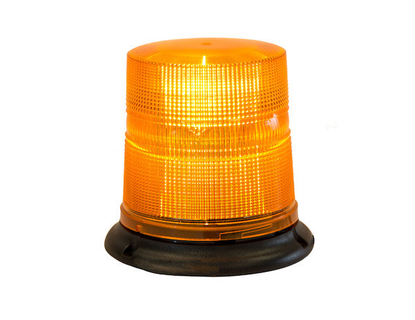 Tall 6.5" Yellow LED Beacon Light, Magnetic-Permanent Mount | Buyers Products SL630A