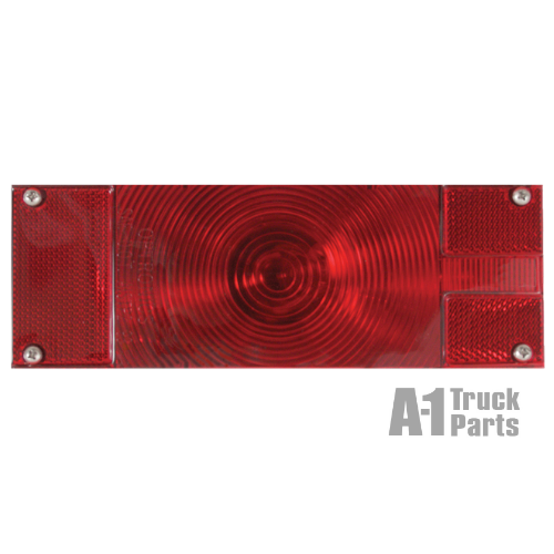 Red Incandescent Waterproof Low Profile Combo Tail Light, Passenger Side | Optronics ST16RB