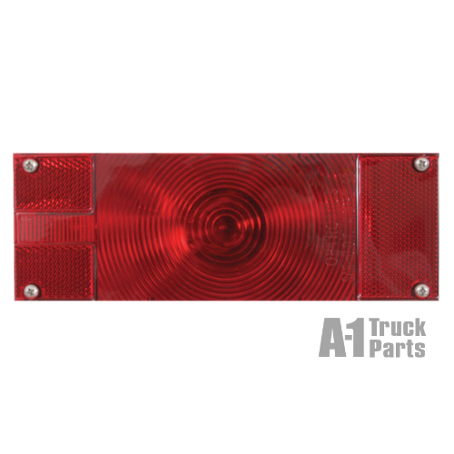 Red Incandescent Waterproof Low Profile Combo Tail Light, Driver Side | Optronics ST17RB