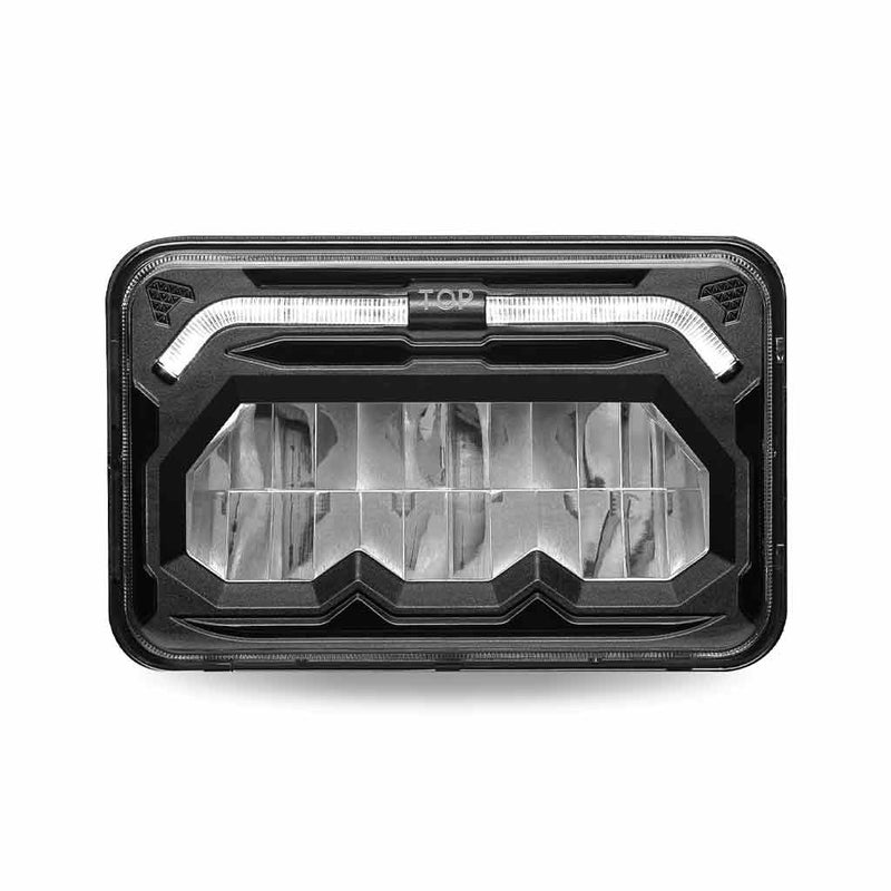 4" x 6" LED Reflector Headlight (High Beam | 2000 Lumens) | TLED-H86 Trux Accessories