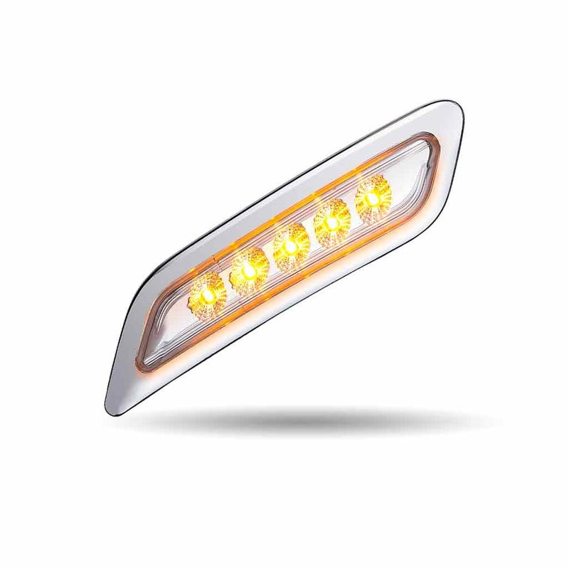 Peterbilt Amber Turn & Marker Door LED Light - Driver Side | TLED-P100CA Trux Accessories