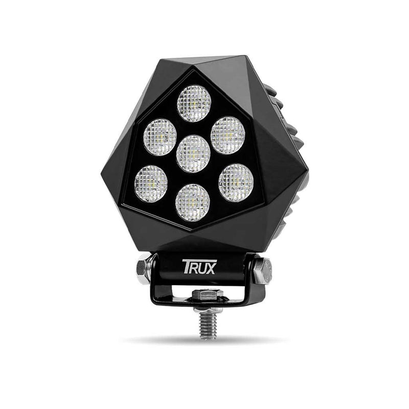 4.5" 'Stealth Series' Flood Heavy Duty LED Work Lamp - 3200 Lumens | TLED-US4 Trux Accessories