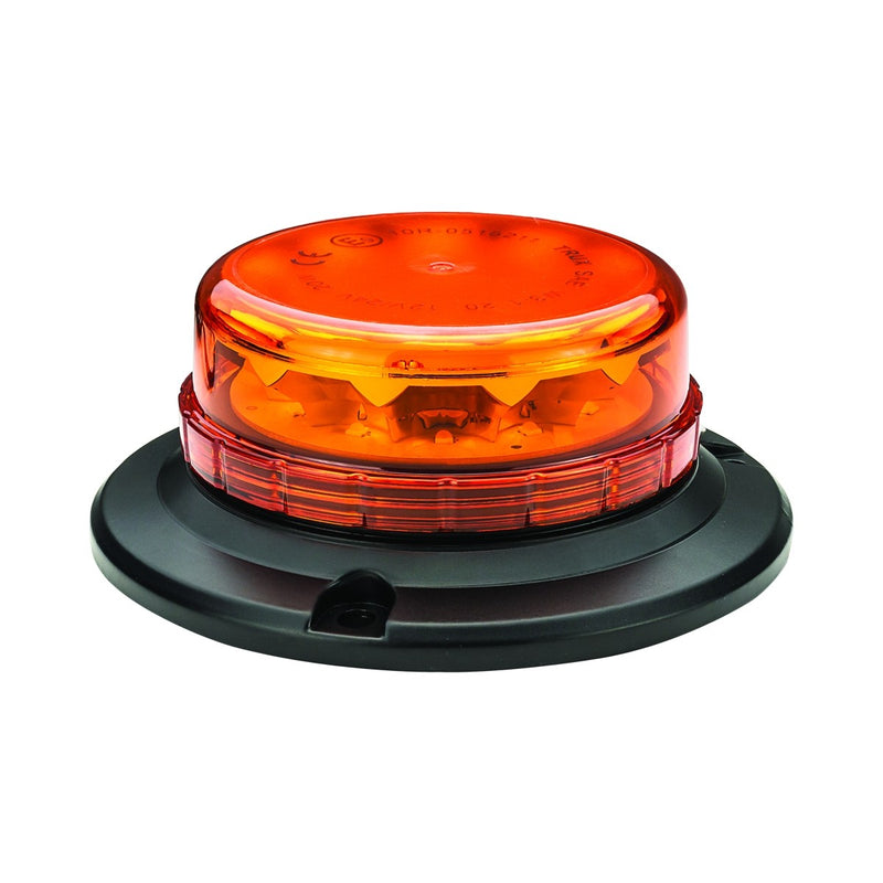 Class 1 Beacon Low Profile LED Warning Light w/ 36 Flash Patterns | TLED-W10 Trux Accessories