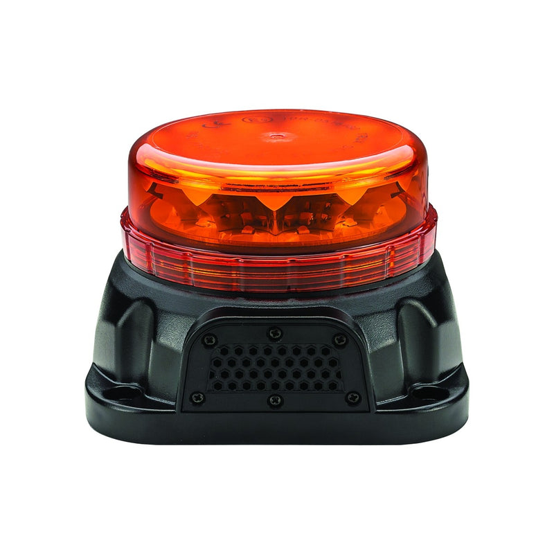 Class 1 Beacon Low Profile LED Warning Light w/ Built In Back Up Alarm | TLED-W13 Trux Accessories