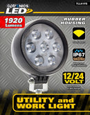 7-LED Work Light with Flood Beam, Adjustable Mounting Bracket | Optronics TLL41FS