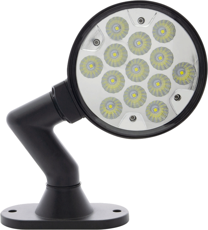 Adjustable LED Flood Work Light, 12-24V | Optronics TLL42FS