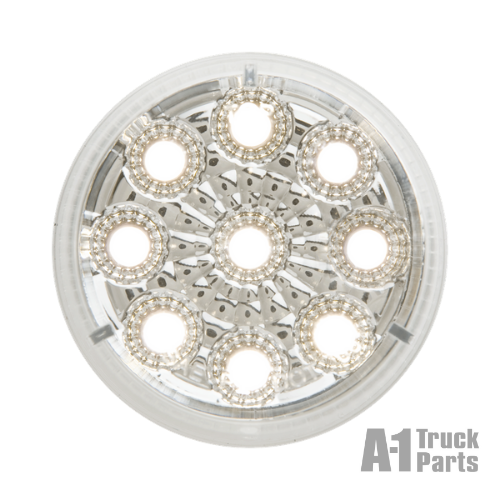 2" Round 9-LED Utility Light, PL-10 Connection for Grommet Mount | Optronics UCL50CB