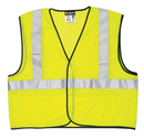 MCR Safety® Luminator™ Class 2 Economy Solid Mesh Vests | VCL2MLXXLRC Logistics Supply