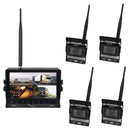 7" 4 Channel Digital Wireless Reaview System | Boyo VTC703AHDQ4