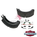 Lined Brake Shoe Kit with Hardware for Q Plus 16.5" x 5" Brakes | Remanufactured | Meritor XK3124720QP