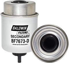 Secondary Fuel/Water Coalescer Element with Drain | BF7673D Baldwin