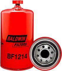 Fuel/Water Separator Spin-on with Drain | BF1214 Baldwin