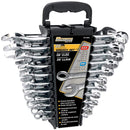 22 Piece CR-V Wrench Set w/ Rack | W54273 Performance Tool