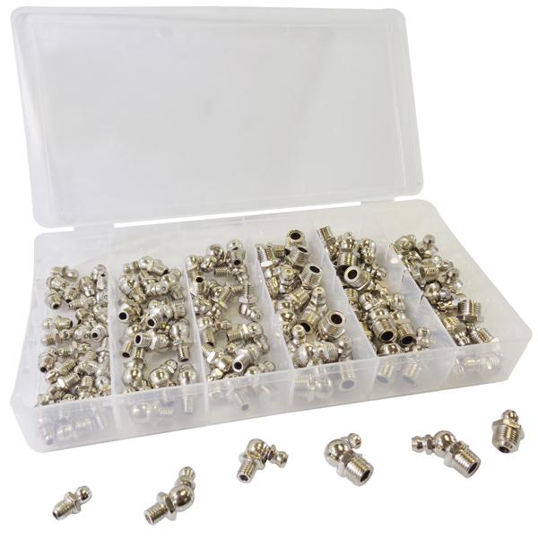 110pc SAE Grease Fitting Assortment | 357 ATD Tools